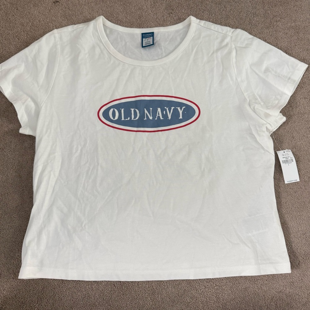 Old navy reissue baby tee